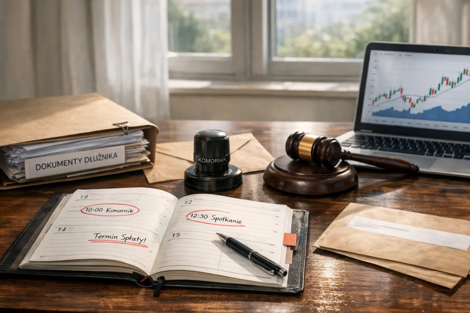 Restrukturyzacja a komornik - jak zatrzymać egzekucję i nie przegapić terminów?